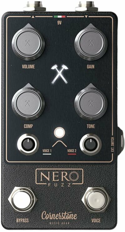 Cornerstone Music Gear Nero - Overdrive/Distortion/fuzz effectpedaal - Main picture