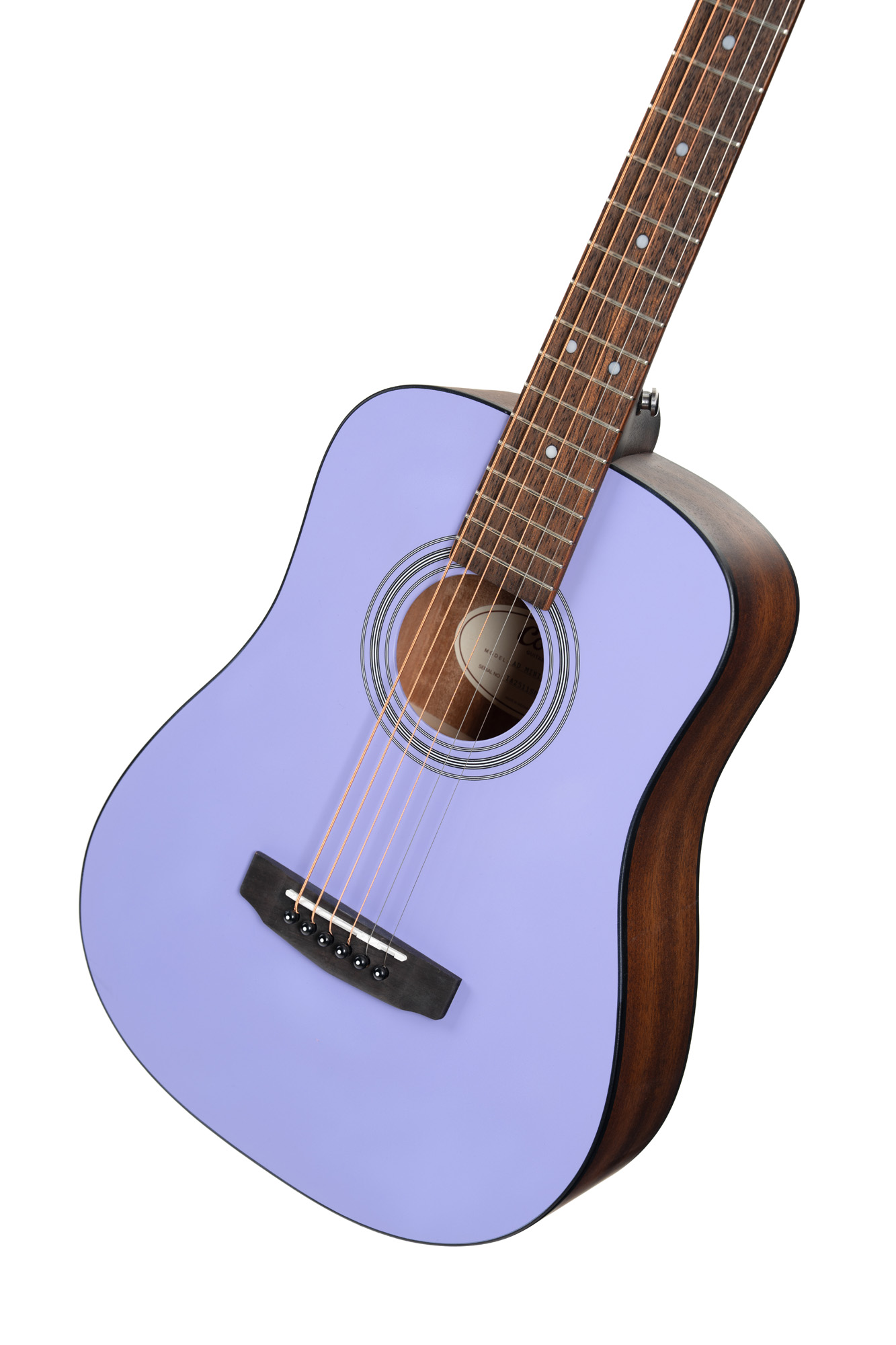 Cort Ad Mini Op Epicea Acajou Mer - Lavender - Folk gitaar - Variation 1