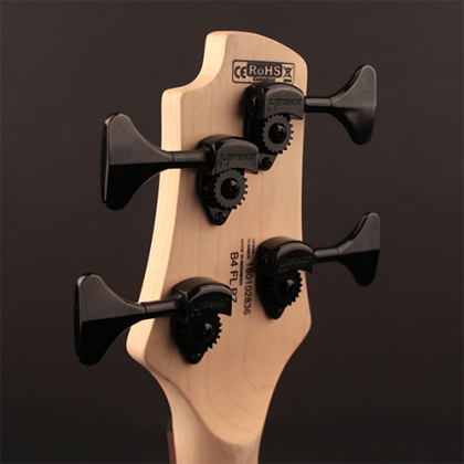 Cort B4fl Mhpz Active Piezo Fretless Jat - Trans Black Burst Satin - Hollow body elektrische bas - Variation 5