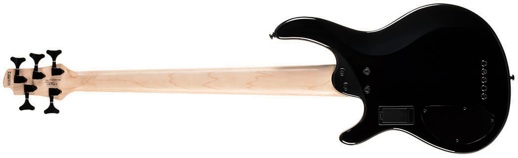 Cort C5 Deluxe Artisan 5c Active Bartolini Jat - Black - Solid body elektrische bas - Variation 1