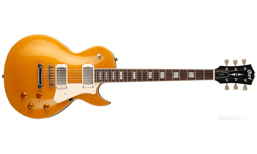 Cort Cr200 Gt Classic Rock - Gold Top - Enkel gesneden elektrische gitaar - Variation 1