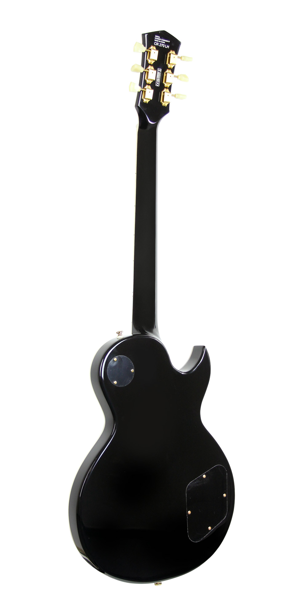 Cort Cr270 Gaucher Ht Hh Mi - Black - Single cut gitaar - Variation 2