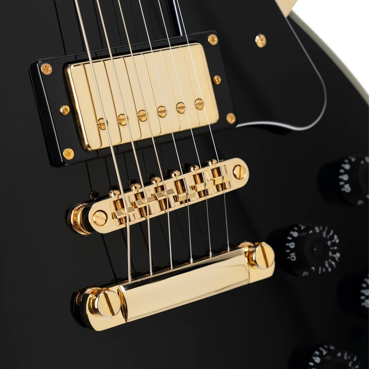 Cort Cr270 Ht Hh Mi - Black - Single cut gitaar - Variation 3