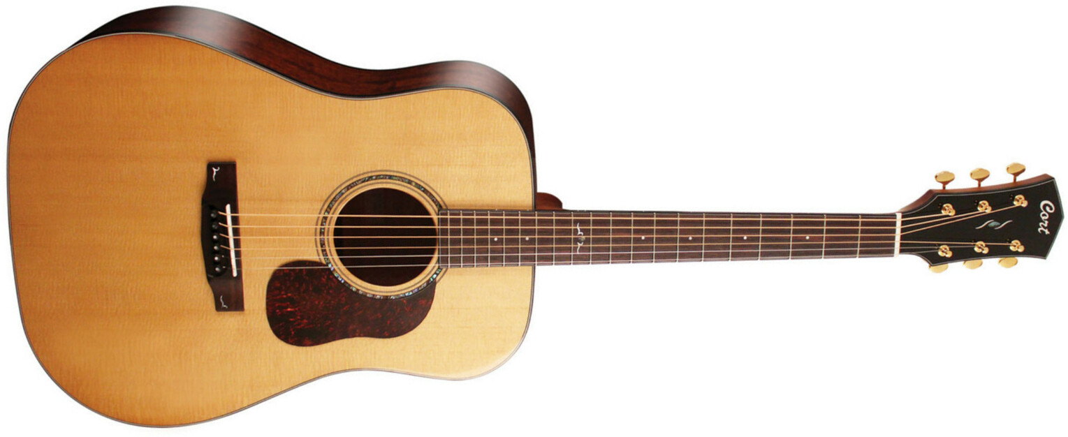 Cort Gold D6 Epicea / Acajou - Natural Gloss - Folk gitaar - Main picture