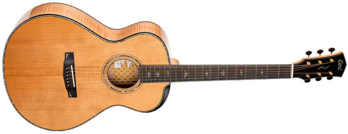 Cort Gold Passion Grand Concert Epicea Erable Eb - Natural - Folk gitaar - Main picture