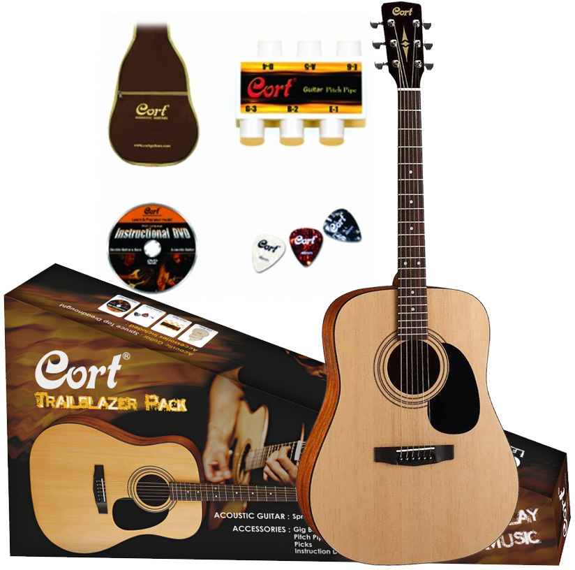 Cort Trailblazer Cap-810 Pack - Western gitaar set - Main picture