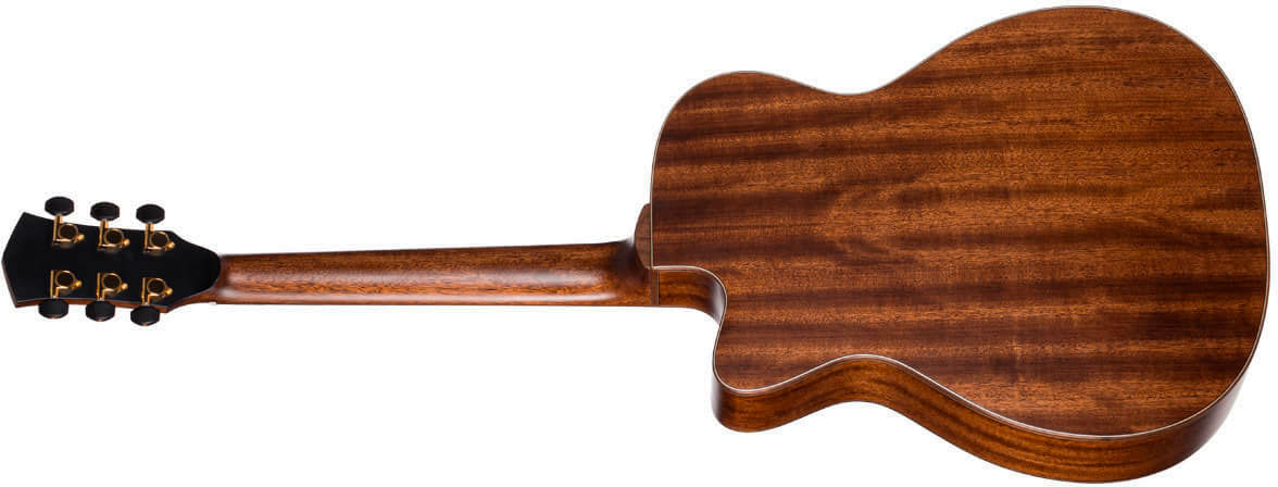 Cort Flow Oc Om Cw Cedre Acajou Eb - Natural Satin - Folk gitaar - Variation 1