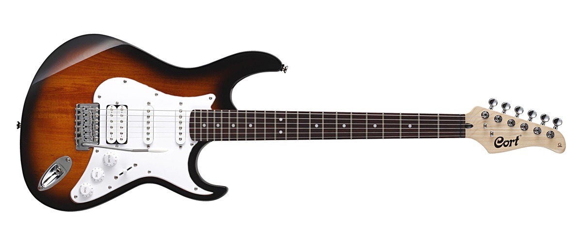 Cort G110 2ts Hss Trem - 2 Tone Sunburst - Elektrische gitaar in Str-vorm - Variation 1