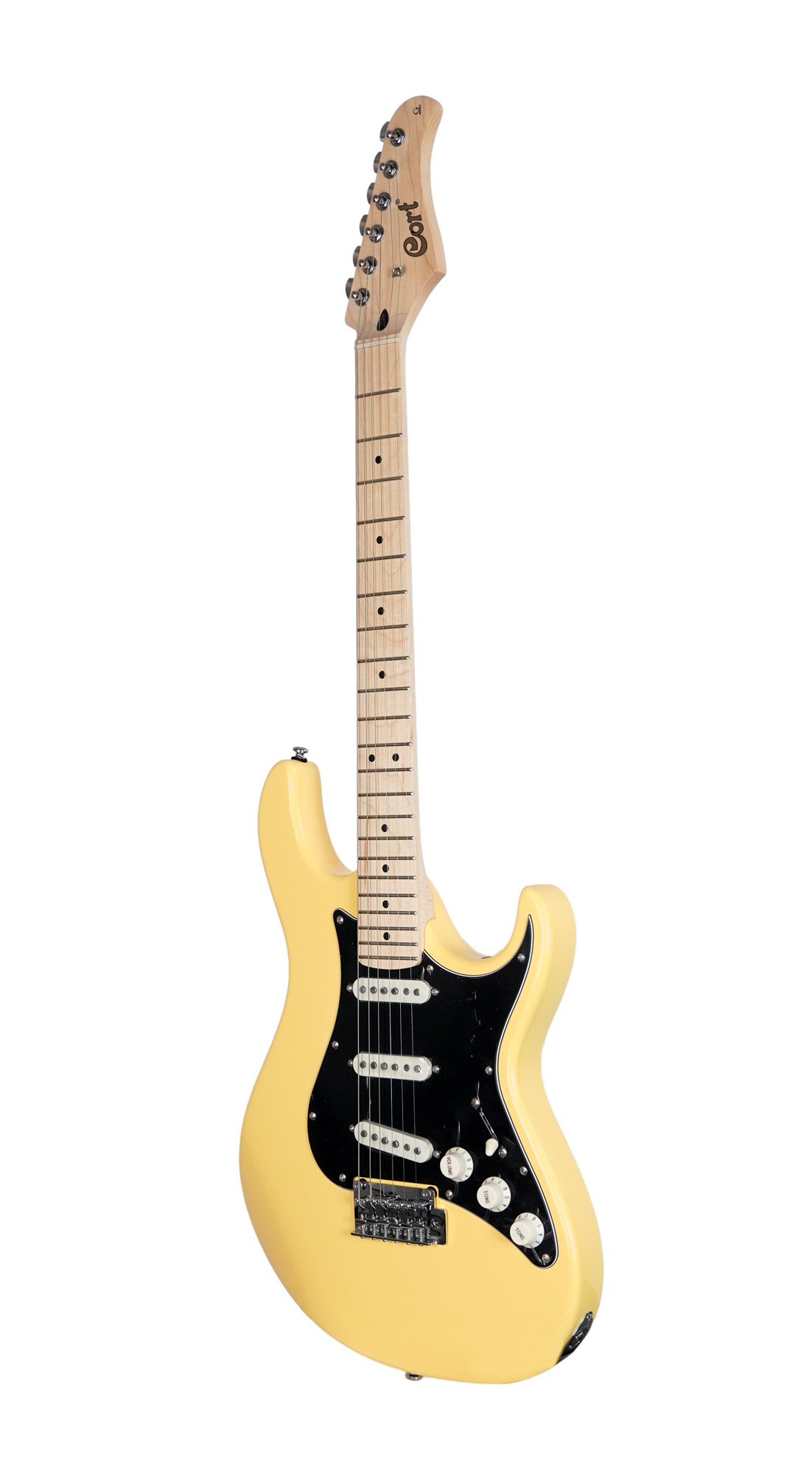 Cort G250 Tab 3s Trem Mn - Vintage White - Elektrische gitaar in Strat vorm - Variation 2