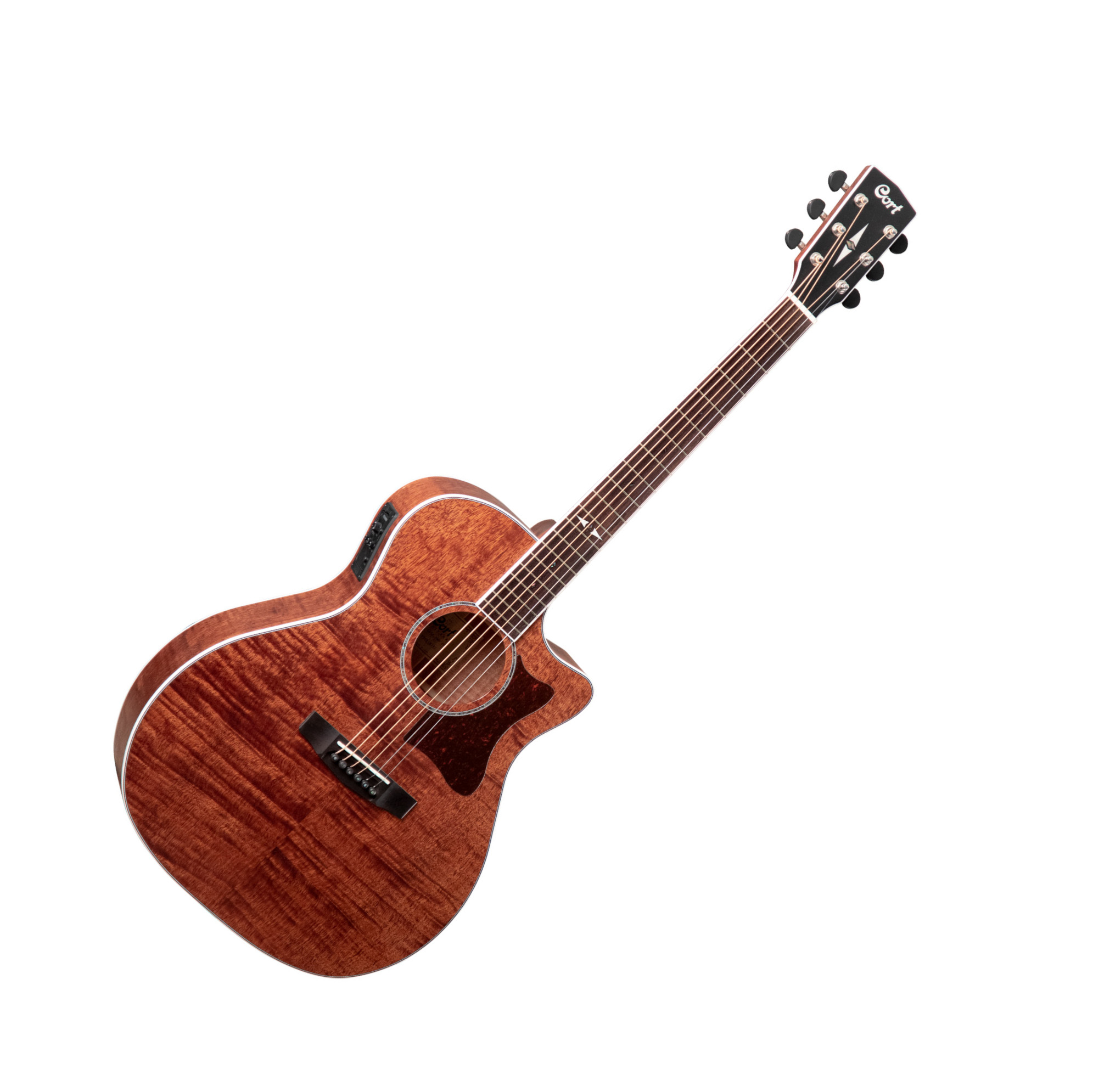 Cort Ga5ffmhop Electro Acajou - Natural - Folk gitaar - Variation 1