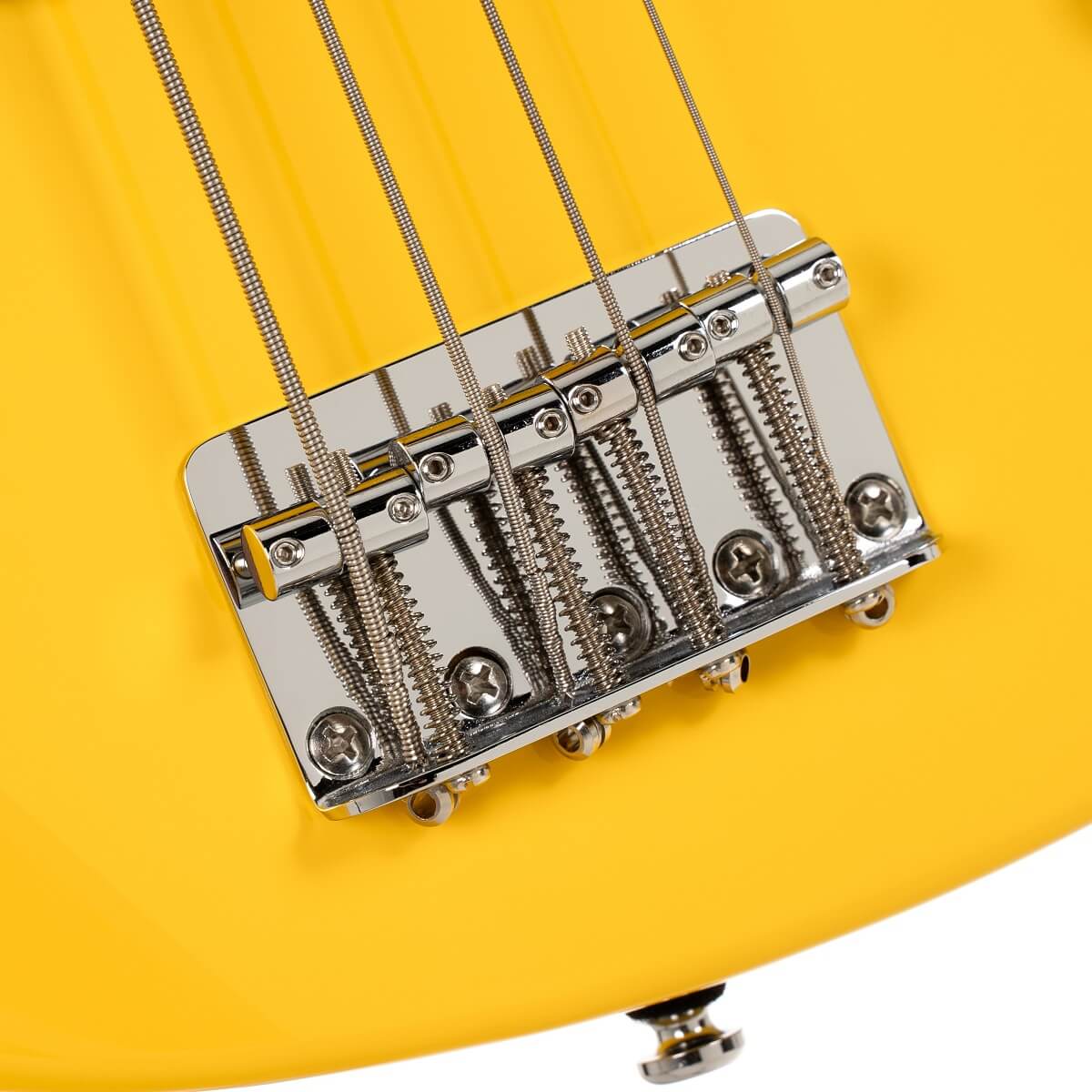 Cort Gb Short Scale Bass Shsc Active Mn - Yellow Crush - Solid body elektrische bas - Variation 4