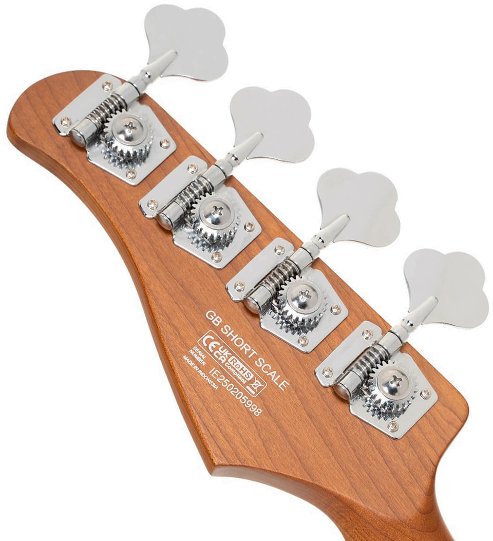 Cort Gb Short Scale Bass Shsc Active Mn - Fandango Purple - Solid body elektrische bas - Variation 5