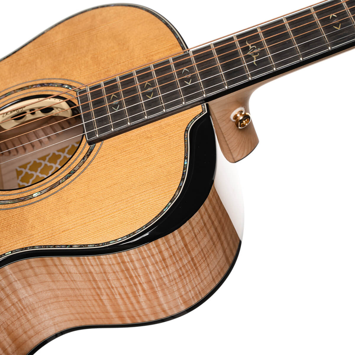 Cort Gold Passion Grand Concert Epicea Erable Eb - Natural - Folk gitaar - Variation 4