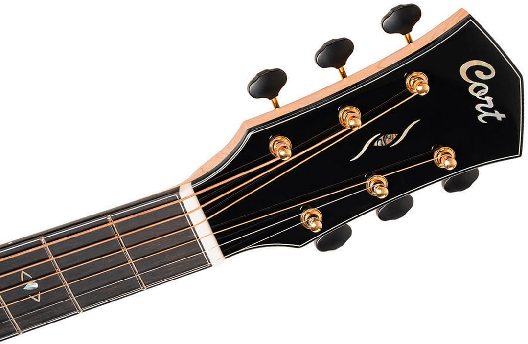 Cort Gold Passion Grand Concert Epicea Erable Eb - Natural - Folk gitaar - Variation 8