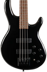 Solid body elektrische bas Cort C4 Deluxe - Black