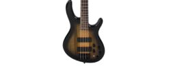 Solid body elektrische bas Cort C4 Plus ZBMH TBB - Transparent black burst