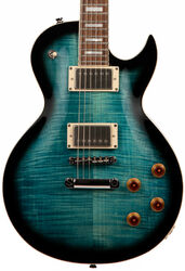 Enkel gesneden elektrische gitaar Cort CR250 Classic Rock - Dark blue burst