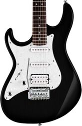 Linkshandige elektrische gitaar Cort G250G BK Gaucher - Black