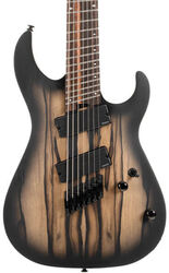 Multi-scale gitaar Cort KX508 Multi Scale 7-String - Natural Black Burst