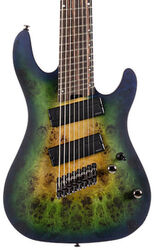 Multi-scale gitaar Cort KX508 Multi Scale II 8-String - Mariana Blue Burst