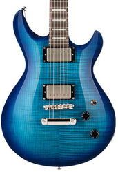 Double cut gitaar Cort M600 - Blue burst