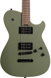 Televorm elektrische gitaar Cort Meta Matthew Bellamy MBM-2H - Satin olive green