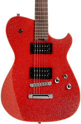 Televorm elektrische gitaar Cort Meta Matthew Bellamy MBM-2H - Red sparkle
