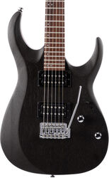 Elektrische gitaar in str-vorm Cort X100 - Open pore black