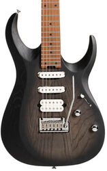 Elektrische gitaar in str-vorm Cort X700 Triality - Open Pore Black Burst