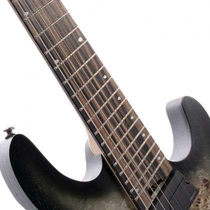 Cort Kx507 Multi Scale 7c Hh Fishman Fluence Ht Eb - Star Dust Green - 7-snarige elektrische gitaar - Variation 1