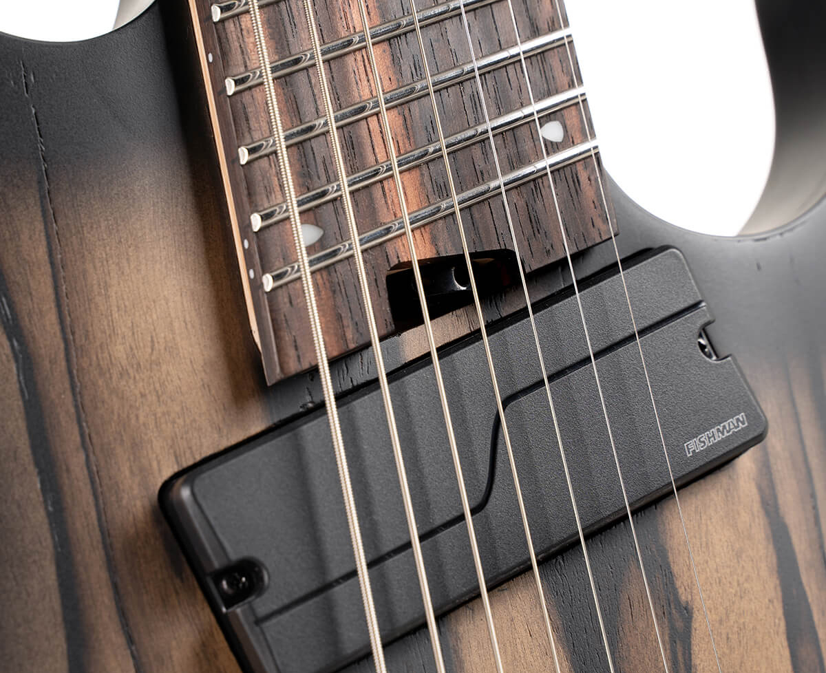 Cort Kx507ms Multiscale 7c 2h Fishman Fluence Ht Eb - Natural Black Burst - Multi-scale gitaar - Variation 3
