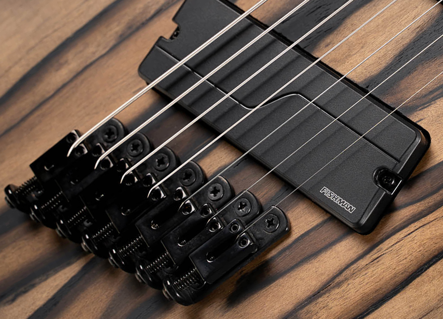 Cort Kx507ms Multiscale 7c 2h Fishman Fluence Ht Eb - Natural Black Burst - Multi-scale gitaar - Variation 4