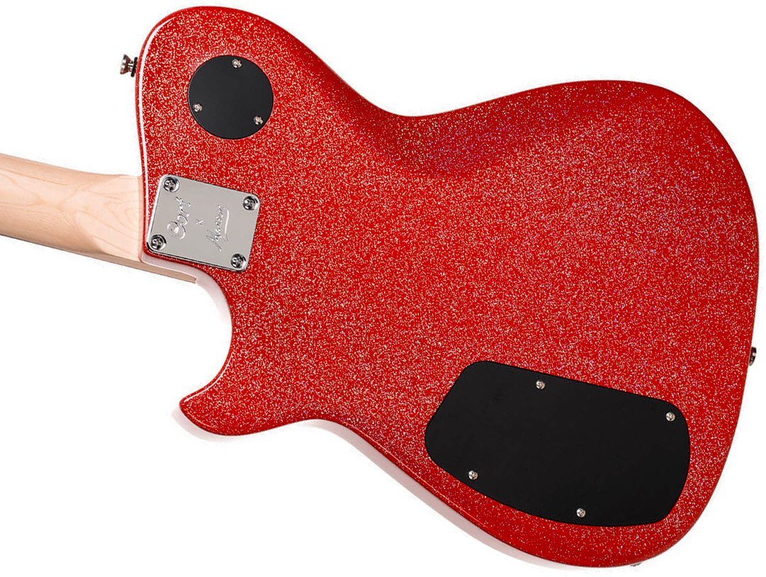 Cort Matthew Bellamy Mbm2h Meta Signature 2h Ht Lau - Red Sparkle - Televorm elektrische gitaar - Variation 3