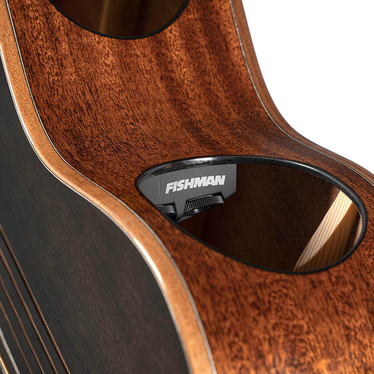 Cort Modern Masterpiece Concert Cw Epicea Acajou Eb - Black - Folk gitaar - Variation 4