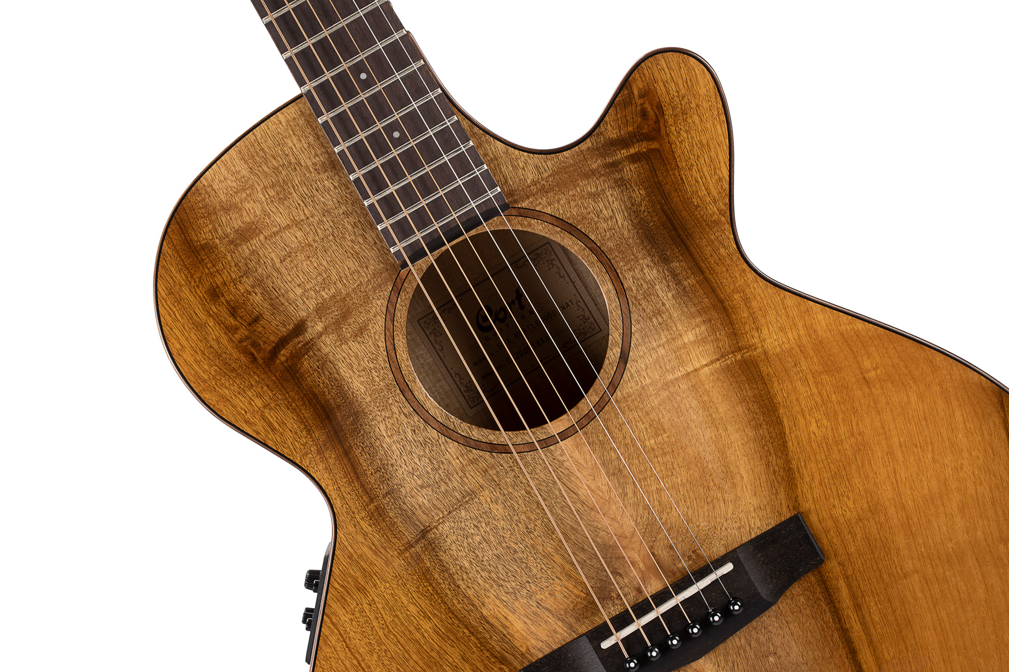 Cort Sfx Fishman Tout Myrtlewood Ov - Natural - Folk gitaar - Variation 1