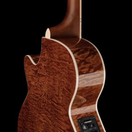 Cort Sfx10 Slim Body Cw Epicea Erable Ova - Antique Brown - Elektro-akoestische gitaar - Variation 2