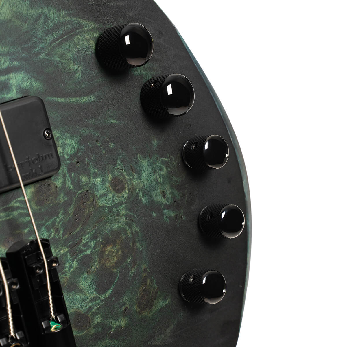 Cort Space 4c Artisan Active Bartolini Mn - Star Dust Green - Solid body elektrische bas - Variation 5