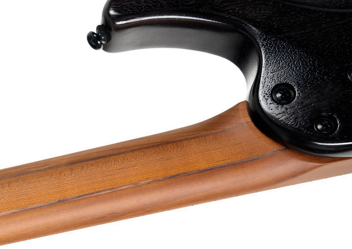 Cort Space G6ms Multiscale 2h Ht Mn - Semi Gloss Trans Black - Multi-scale gitaar - Variation 7