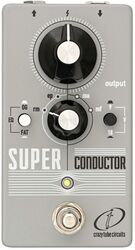 Volume/boost/expression effect pedaal Crazy tube circuit Super Conductor