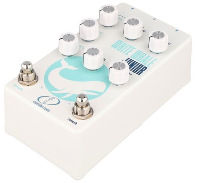 Crazy Tube Circuit White Whale Junior Reverb / Tremolo - Reverb/delay/echo effect pedaal - Variation 1