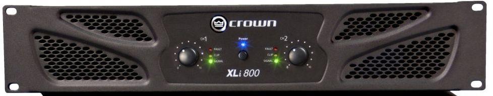 Stereo krachtversterker Crown XLI800