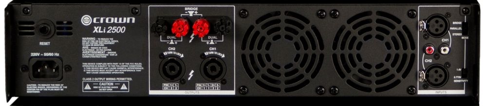 Crown Xli2500 - Stereo krachtversterker - Variation 1
