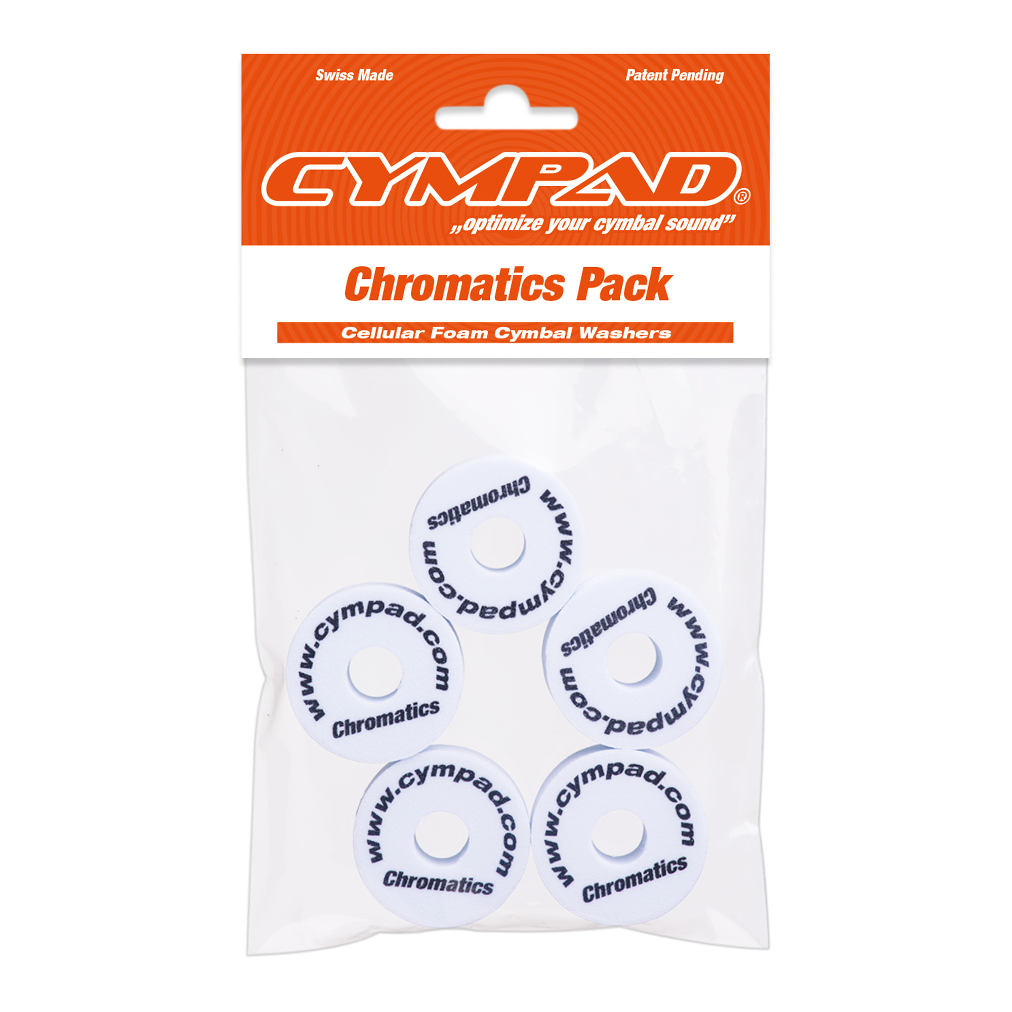 Cympad Set 5 Pads Cympad Chromatics Blanc - Moer - Variation 3