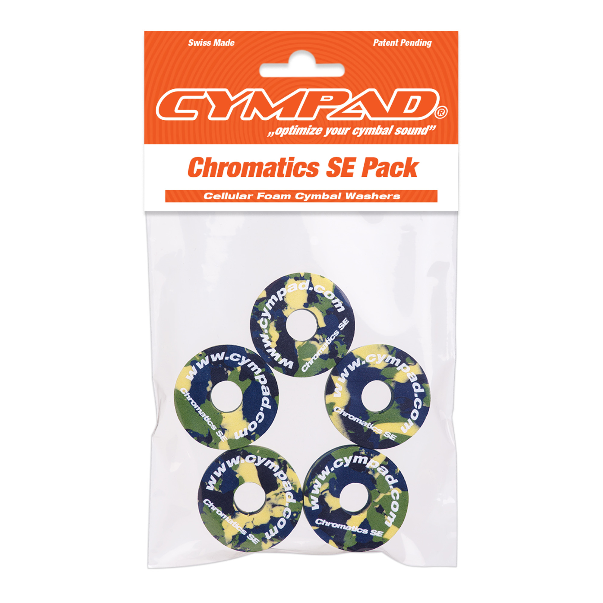 Cympad Set 5 Pads Cympad Chromatics Camouflage - Moer - Variation 3