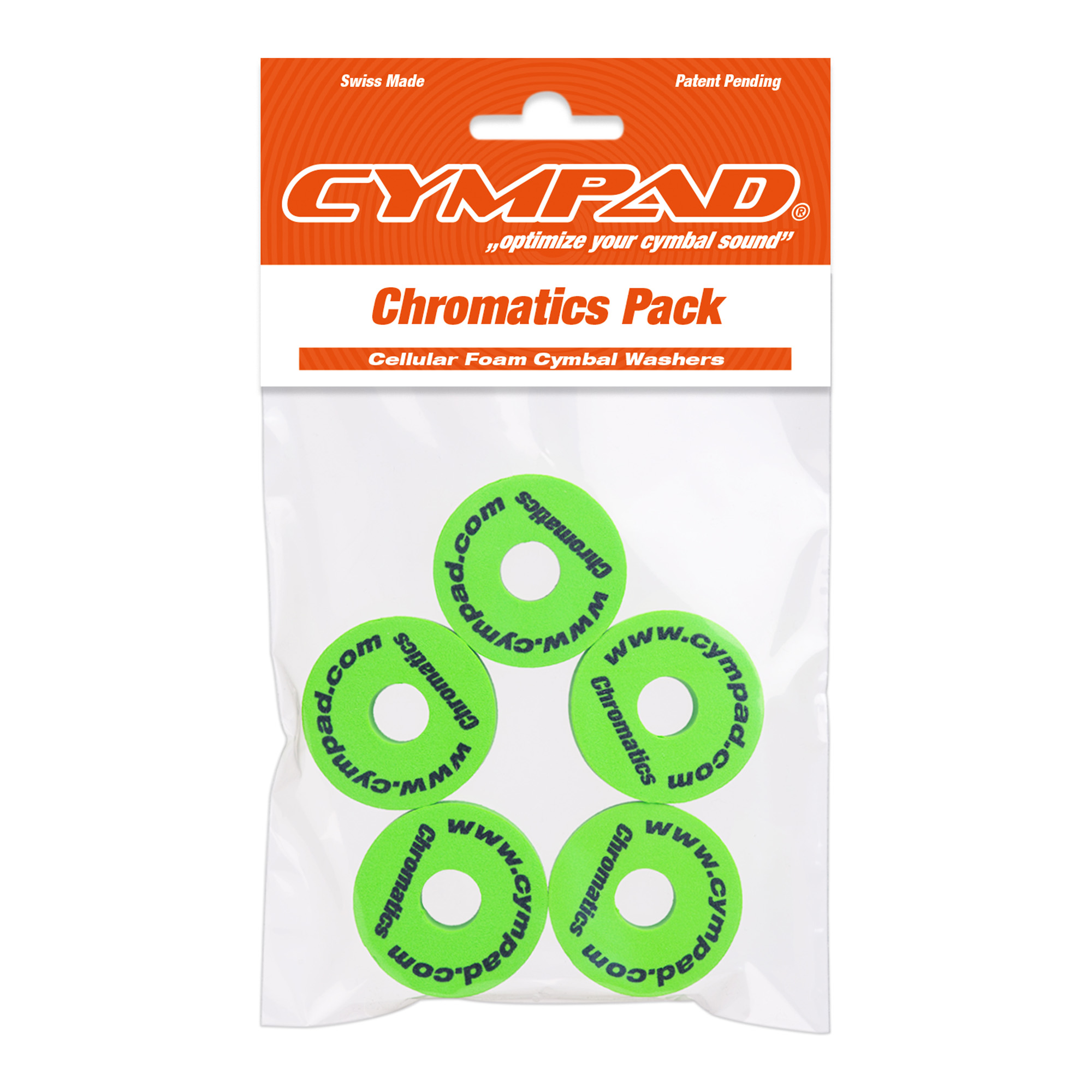 Cympad Set 5 Pads Cympad Chromatics Vert - Moer - Variation 3