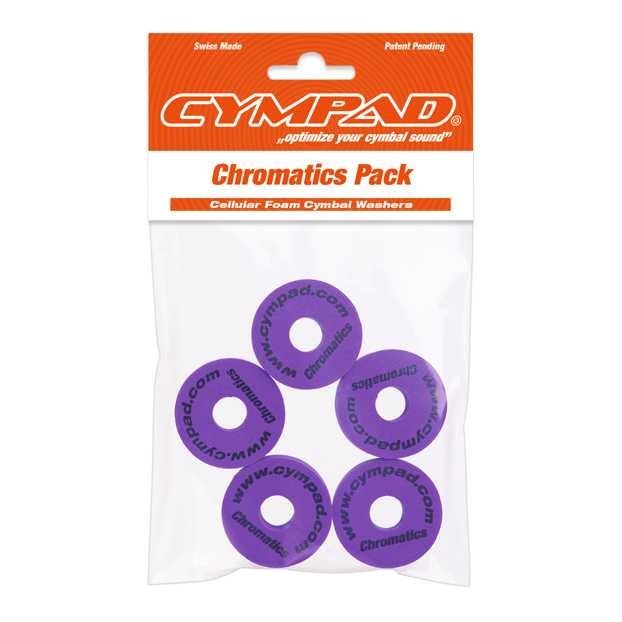 Cympad Set 5 Pads Cympad Chromatics Violet - Moer - Variation 3