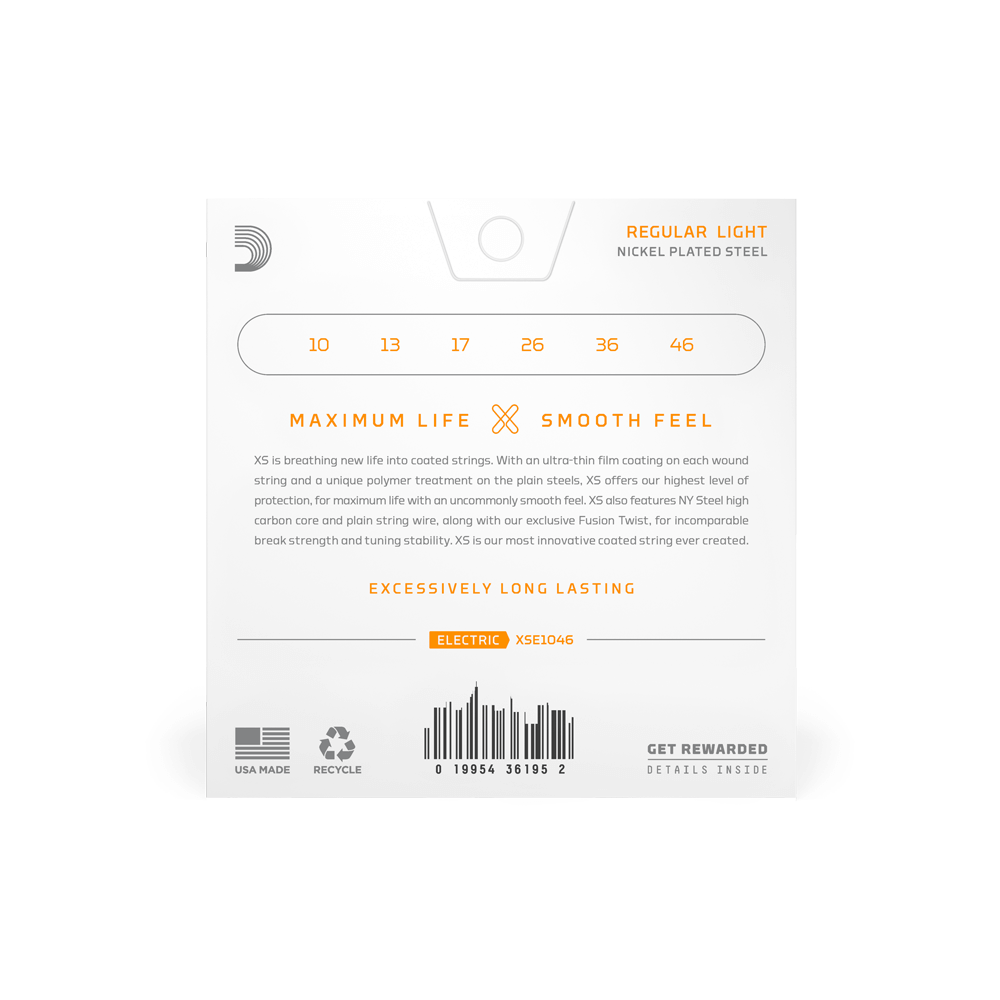 D'addario Jeu De 6 Cordes 10-46 Regular Light Coated Electric Guitar Strings 2-pack - Elektrische gitaarsnaren - Variation 6