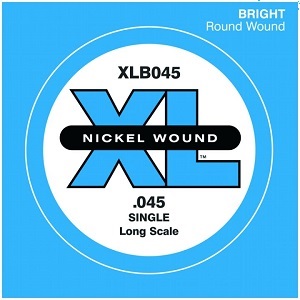 D'addario Corde Au DÉtail Xlb045 Bass (1) Xl Nickel Wound 045 Long Scale - Elektrische bassnaren - Variation 1