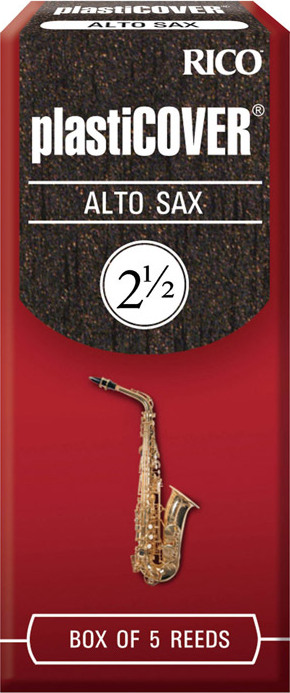 D'addario BoÎte De 5 Anches Plasticover Saxophone Alto Force 2,5 - Saxofoon riet - Main picture