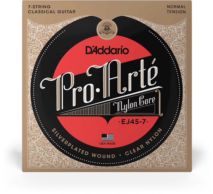 D'addario Ej45-7 7 String Nylon Classic - Nylonsnaren voor klassieke gitaar - Main picture